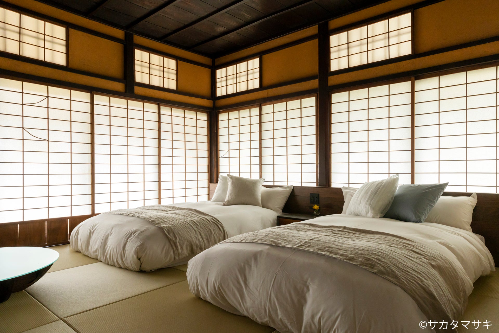 長崎県島原市中心市街地「万町アーケード」にある元綿問屋旧堀部家住宅をワーケーション施設にコンバージョンするプロジェクト 水脈 mio